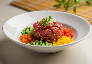 Asian Fresh Ahi Tuna Tartare