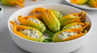 Stuffed Squash Blossom