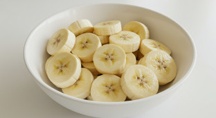Sliced Bananas
