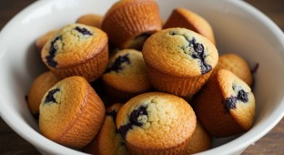 Mini Blueberry Muffins