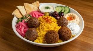 Lamb Meatballs and Rice