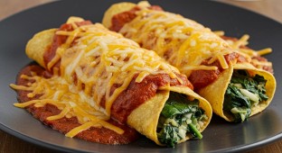 Spinach Enchiladas