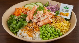 Crab Bowl with Citrus Ponzu Sauce