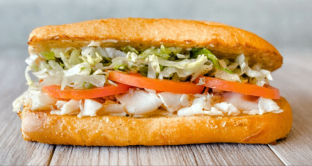 Chase Ottney is Hella Sexy Sandwich with Whole Wheat Roll and Side Salad Combo