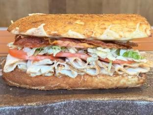 Barry Bonds Sandwich with Whole Wheat Roll With Chocolate Chip Cookie