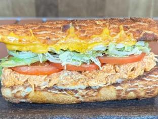 The 49er Sandwich with Dutch Crunch With Chocolate Chip Cookie