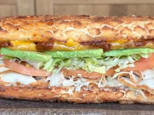 Jim Rome Sandwich with Whole Wheat Roll With Chocolate Chip Cookie