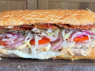 K.F. Chen Sandwich with Whole Wheat Roll With Chocolate Chip Cookie