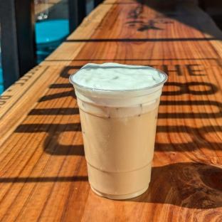 Coconut Brown Sugar Oat Iced Latte