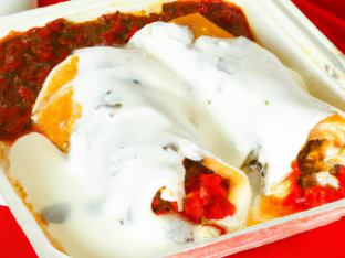 (Non-Spicy) Chicken Wet Burrito Boxed Meal [18oz]
