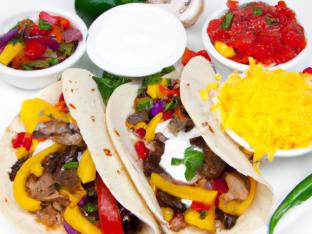 (Non-Spicy) Mushroom Fajitas Boxed Meal [18 oz]