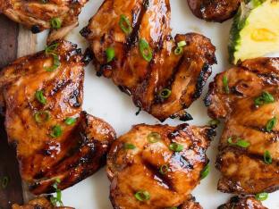 Hawaiian BBQ Chicken Thighs