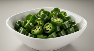 Diced Jalapenos