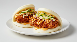 Nashville Hot Chicken Bao Buns