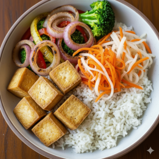 Tofu Rice Bowl [18 oz]