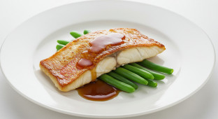 Pan Seared Red Snapper with Teriyaki Sauce