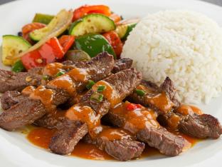 Grill Marinated Angus Top Sirloin with Thai Jaew Sauce