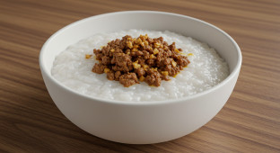 Traditional Thai Congee Pork