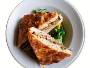 Rustic Porchetta Sandwich