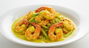 Thai Yellow Curry With Shrimp