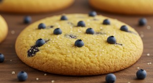 Lemon Blueberry Cookie