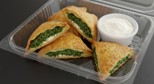 Spanakopita With White Sauce