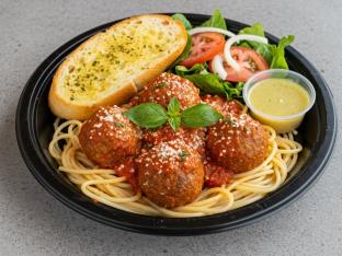 Spaghetti and Meatballs Boxed Meal