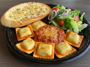 Vegetarian 3 Cheese Ravioli Boxed Meal