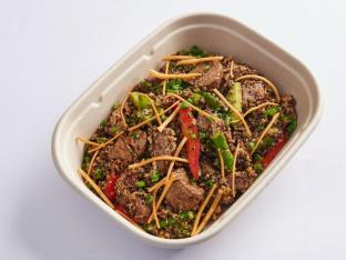 Quinoa Stir Fry Steak