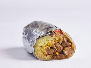 Steak Burrito Box with Caesar Salad (Mild)