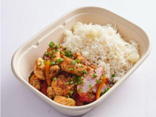 Rocoto Hot Honey Chicken with Rice