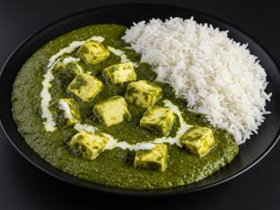 Palak Paneer with Basmati Rice