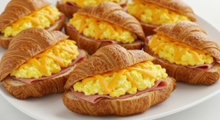 Deluxe Breakfast Croissant Platter
