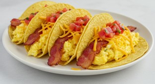 Bacon Breakfast Tacos