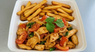Rocoto Hot Honey Chicken with Fries