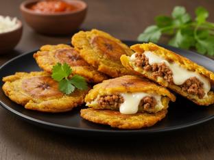 Macho Man Tostones Rellenos