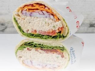 Tuna Salad Pita Sandwich
