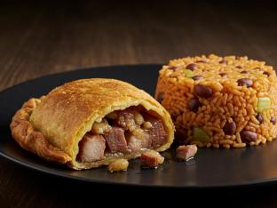 Lechon Empanada with Arroz