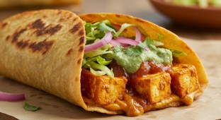 Chicken Tikka Chimichanga Platter