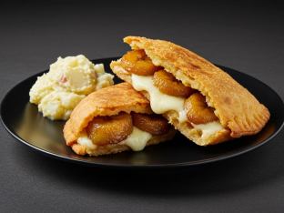 El Yunque Empanada with Papi's Potato Salad