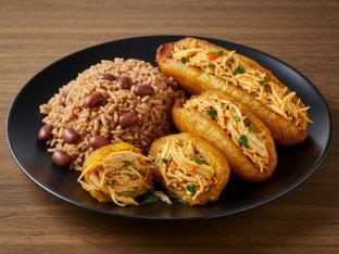 Flaka Rellenos with Arroz