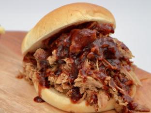 Chopped Pork BBQ Sandwich Meal
