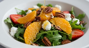 Goat Cheese and Arugula Salad