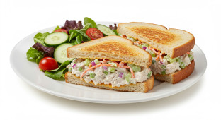 Chicken Salad Sandwich with House Salad