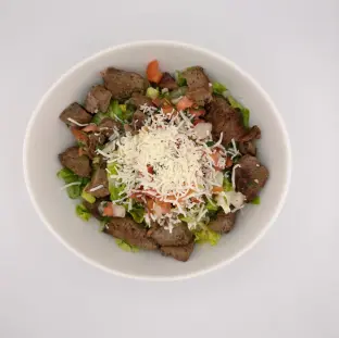 Steak Bowl with Pinto Beans