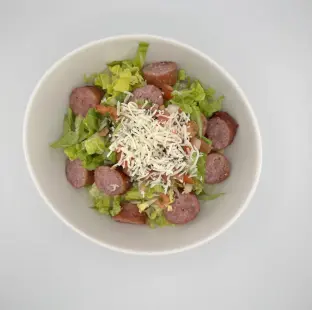Brazilian Sausage Bowl with Black Beans