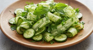 Thai Cucumber Salad NO Peanuts