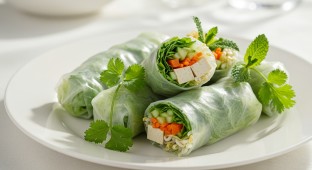 Tofu Fresh Spring Rolls