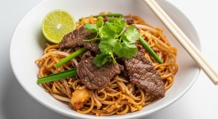 Gluten Free Beef Pad Thai