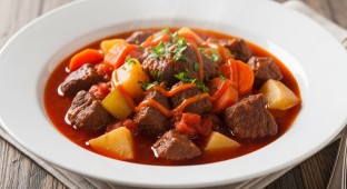 Calabrian Chili Beef Stew (Lemon + Oregano)